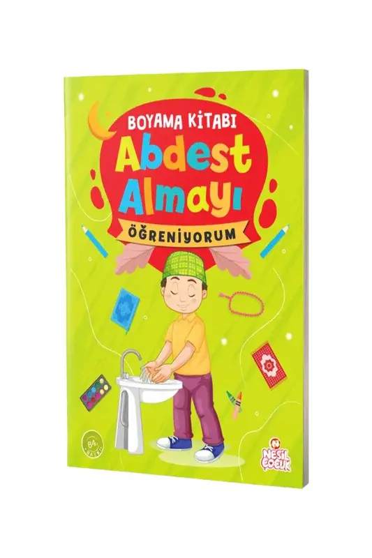 Abdest Almayı Öğreniyorum Boyama - 2
