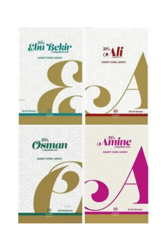 Ahmet Cemil Akıncı Tarihi Roman 4 Kitap Set - 1