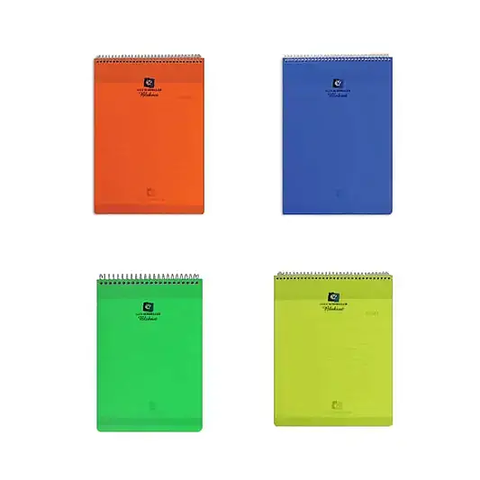Alex Schoeller Dik Defter Kareli 80 Yp A5 Spiralli Pp Kapak - 2