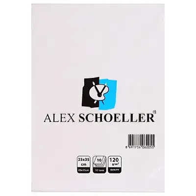 Alex Schoeller Teknik Resim Kağıdı 25 x 35 120 gr 10 Lu - 4
