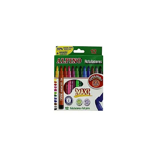 Alpino Maxi Keçeli Kalem 12 Li - 5