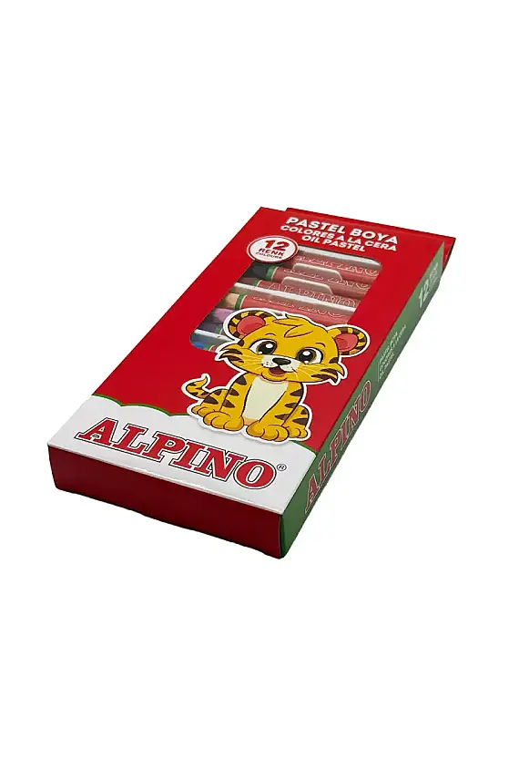 Alpino Oil Pastel Boya 12 Li Karton Kutu - 1
