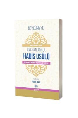 Ana Hatlarıyla Hadis Usulü - Muallim Neşriyat (1)