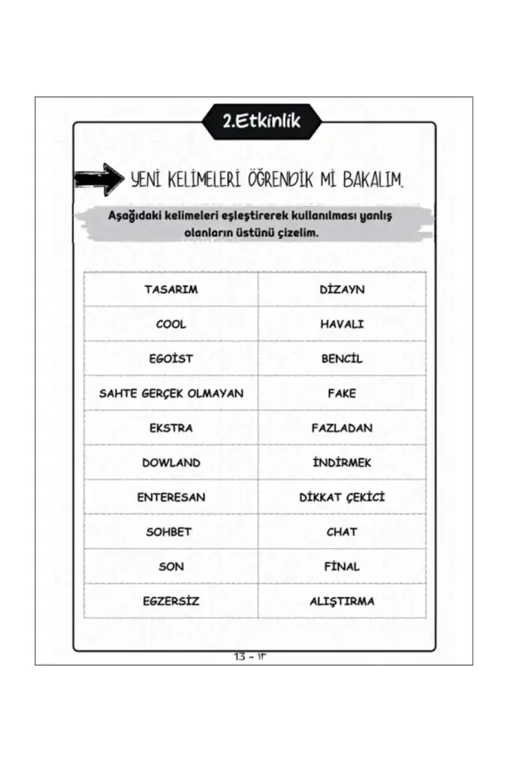Anadilimizi Konuşalım 1 - 4