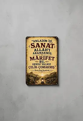 Anladım İşi Sanat MiniDekor Magnet Ayaklı 9×13,5 cm - 3