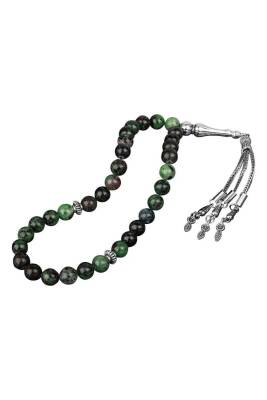Anyolit Doğal Taş Tesbih 33lük - 8mm - 5