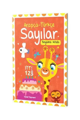 Arapça Türkçe Sayılar Boyama Kitabı - 1
