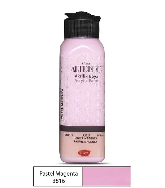 Artdeco Akrilik 140 ml Pastel Magenta - 2