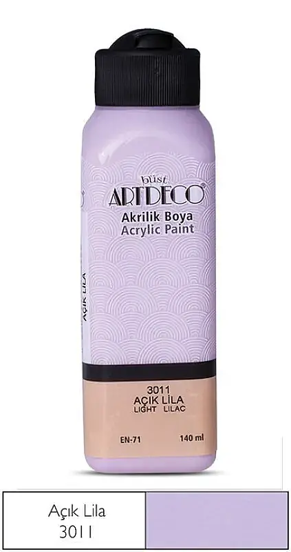 Artdeco Akrilik Boya 140 ml Açık Lila - 2
