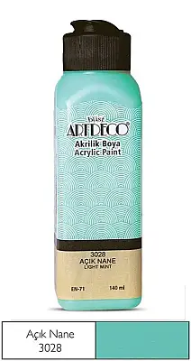 Artdeco Akrilik Boya 140 ml Açık Nane - 1