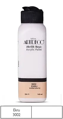 Artdeco Akrilik Boya 140 ml Ekru - 1
