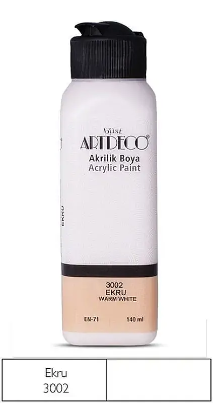 Artdeco Akrilik Boya 140 ml Ekru - 1