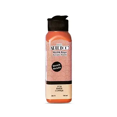 Artdeco Akrilik Boya 140 ml Metalik Bakır - 1