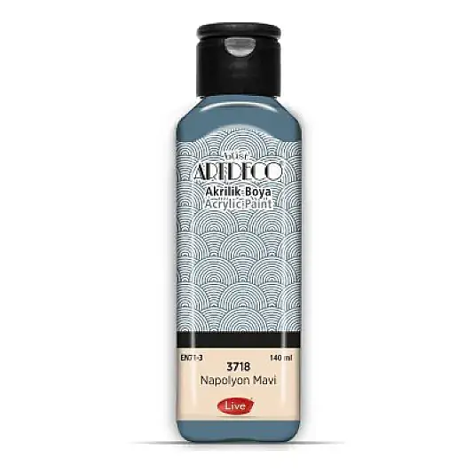 Artdeco Akrilik Boya 140 ml Napolyon Mavi - 1