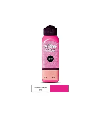 Artdeco Akrilik Boya 140 ml Neon Pembe - Artdeco (1)