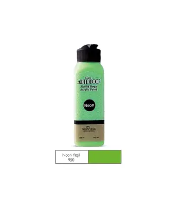 Artdeco Akrilik Boya 140 ml Neon Yeşil - Artdeco (1)