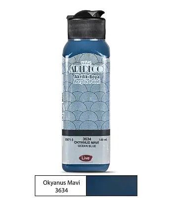 Artdeco Akrilik Boya 140 ml Okyanus Mavi - Artdeco (1)