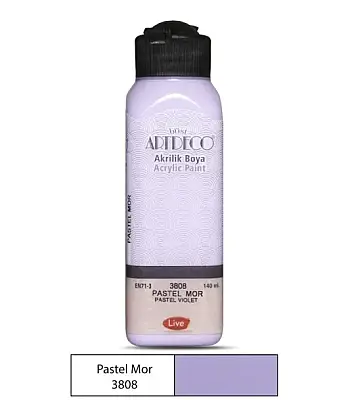 Artdeco Akrilik Boya 140 ml Pastel Mor - 1