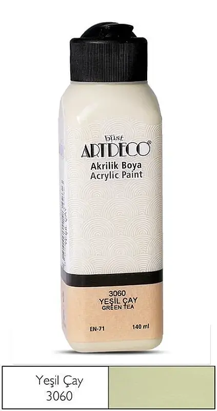 Artdeco Akrilik Boya 140 ml Yeşil Çay - 1