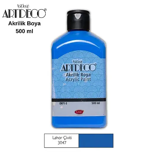 Artdeco Akrilik Boya 500 ml Lahor Çivit - 2