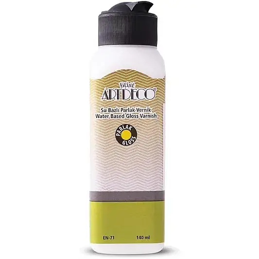Artdeco Su Bazllı Parlak Vernik 140 ml - 2