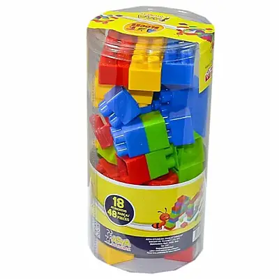Asya Ant Blocks 48 Parça Yapı Blokları - 1