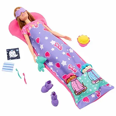 Barbie Barbie Ve Köpekçikleri Pijama Partisi Oyun Seti - 13