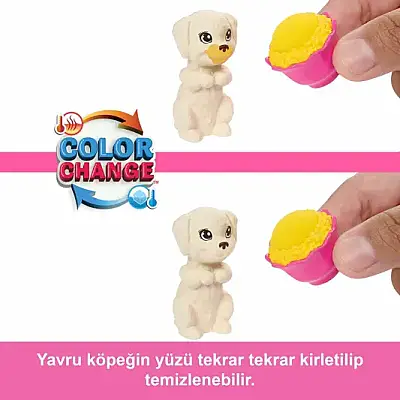 Barbie Barbie Ve Köpekçikleri Pijama Partisi Oyun Seti - 14