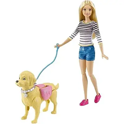 Barbie Barbie Ve Tuvalet Eğitimindeki Köpeği - Barbie (1)