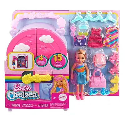 Barbie Chelsea Bebek Ve Oyun Seti - 9