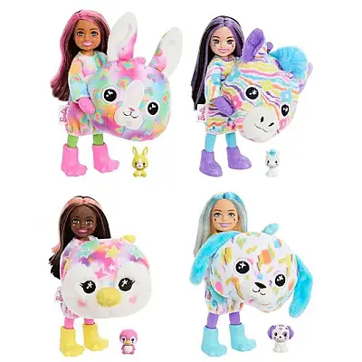 Barbie Chelsea Cutie Reveal Renk Değiştiren Rüya Renkler Serisi Sürpriz Paket - 1