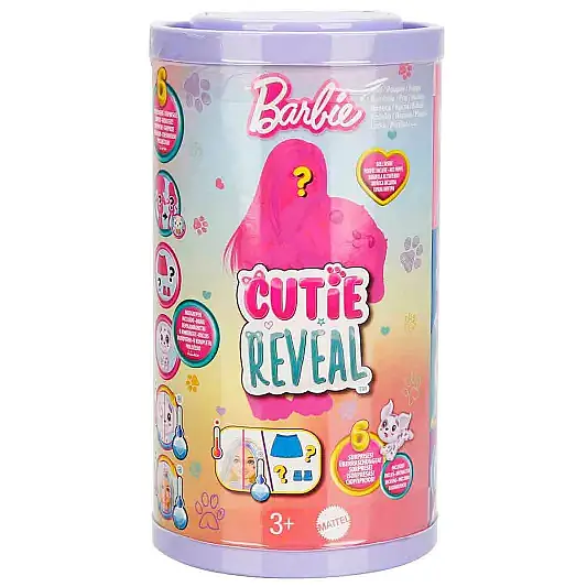 Barbie Chelsea Cutie Reveal Renk Değiştiren Rüya Renkler Serisi Sürpriz Paket - 4