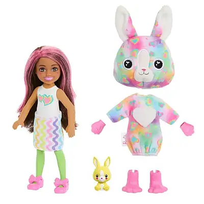 Barbie Chelsea Cutie Reveal Renk Değiştiren Rüya Renkler Serisi Sürpriz Paket - 11
