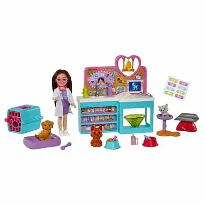 Barbie Chelsea Meslekleri Öğreniyor Veteriner Oyun Seti - 3