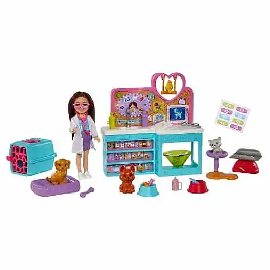 Barbie Chelsea Meslekleri Öğreniyor Veteriner Oyun Seti - 3