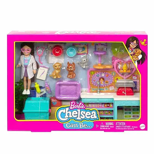 Barbie Chelsea Meslekleri Öğreniyor Veteriner Oyun Seti - 6