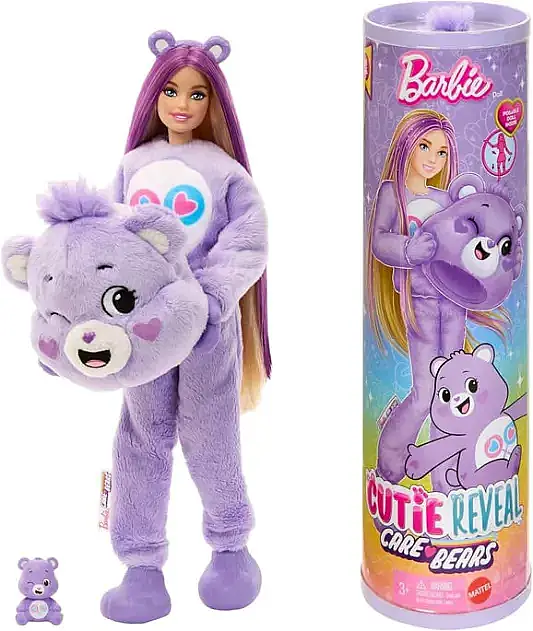 Barbie Cutie Reveal Care Bear Serisi Mor - 2