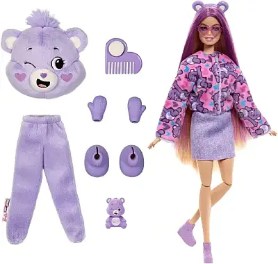 Barbie Cutie Reveal Care Bear Serisi Mor - 3