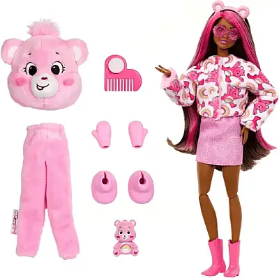 Barbie Cutie Reveal Care Bear Serisi Pembe - 1