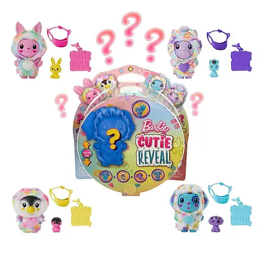 Barbie Cutie Reveal Hayvan Dostlar Serisi Sürpriz Paket - 8
