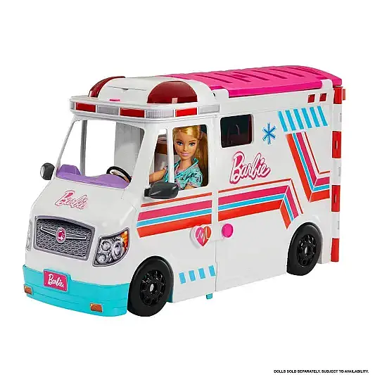 Barbie Dönüşen Ambulans Ve Klinik Oyun Seti - 2