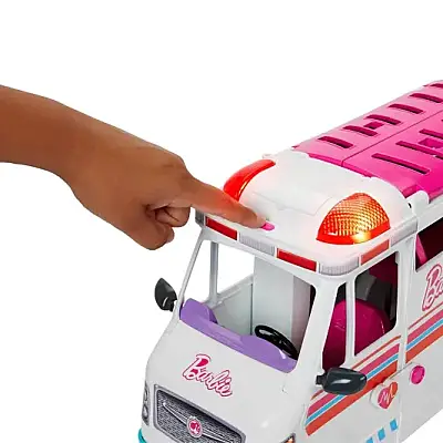 Barbie Dönüşen Ambulans Ve Klinik Oyun Seti - 7