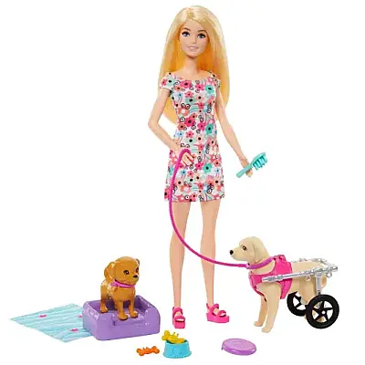 Barbie Engelli Köpeği Oyun Seti - 6