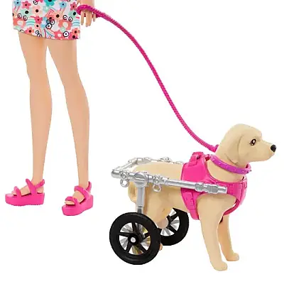 Barbie Engelli Köpeği Oyun Seti - 7