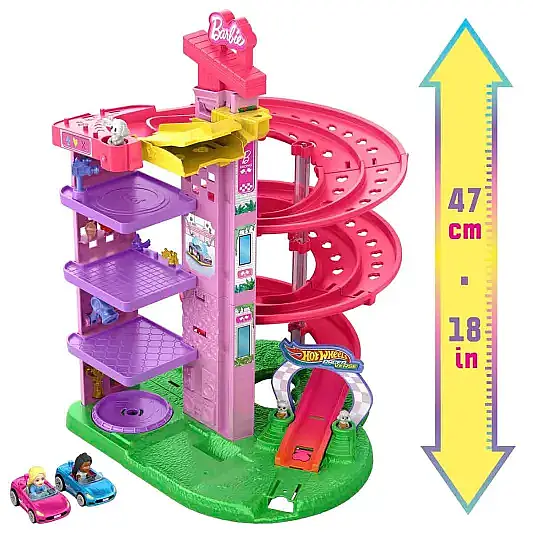 Barbie Hot Wheels Racerverse Barbie Oyun Seti - 11