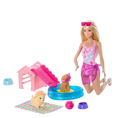Barbie Köpekçikle Havuz Partisi Oyun Seti - 12
