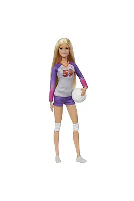 Barbie Made To Move Voleybol Oyuncusu Bebek - 5