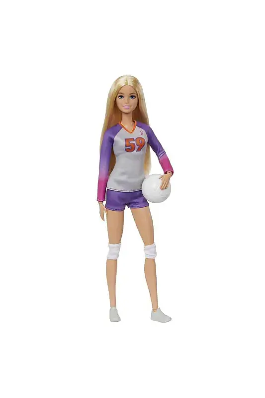 Barbie Made To Move Voleybol Oyuncusu Bebek - 9