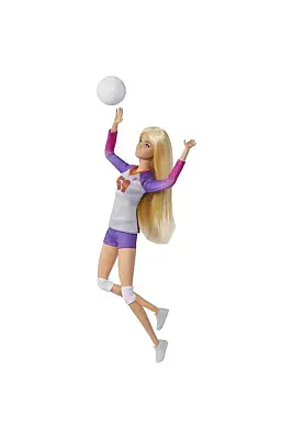 Barbie Made To Move Voleybol Oyuncusu Bebek - 10