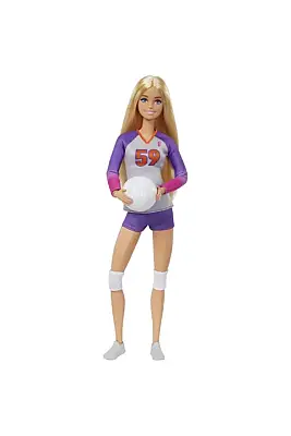 Barbie Made To Move Voleybol Oyuncusu Bebek - 11